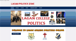 Desktop Screenshot of laganpolitics.com
