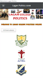Mobile Screenshot of laganpolitics.com
