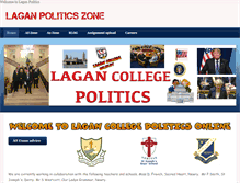 Tablet Screenshot of laganpolitics.com